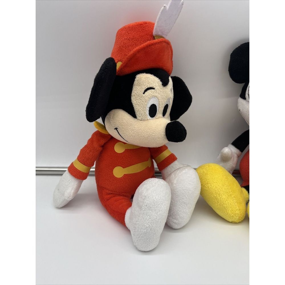 Lot Of 2 Just Play Disney Mickey Mouse‎ 90 Years Of Magic Band Leader & Pie Eyed - Picture 2 of 6